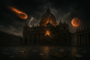 The Vatican Collapse and the 2036 Apex: Prophetic Tremors Before the Fall